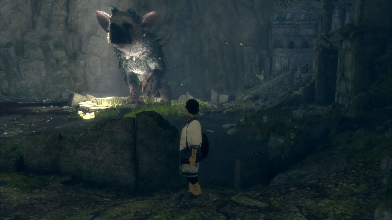 The Last Guardian Gameplay Walkthrough Part 2 - SCARED ANGRY TRICO (Full  Game) 